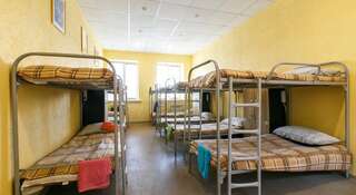 Гостиница Yo! Хостел Самара Самара Односпальная кровать в общем номере с 12 кроватями-7